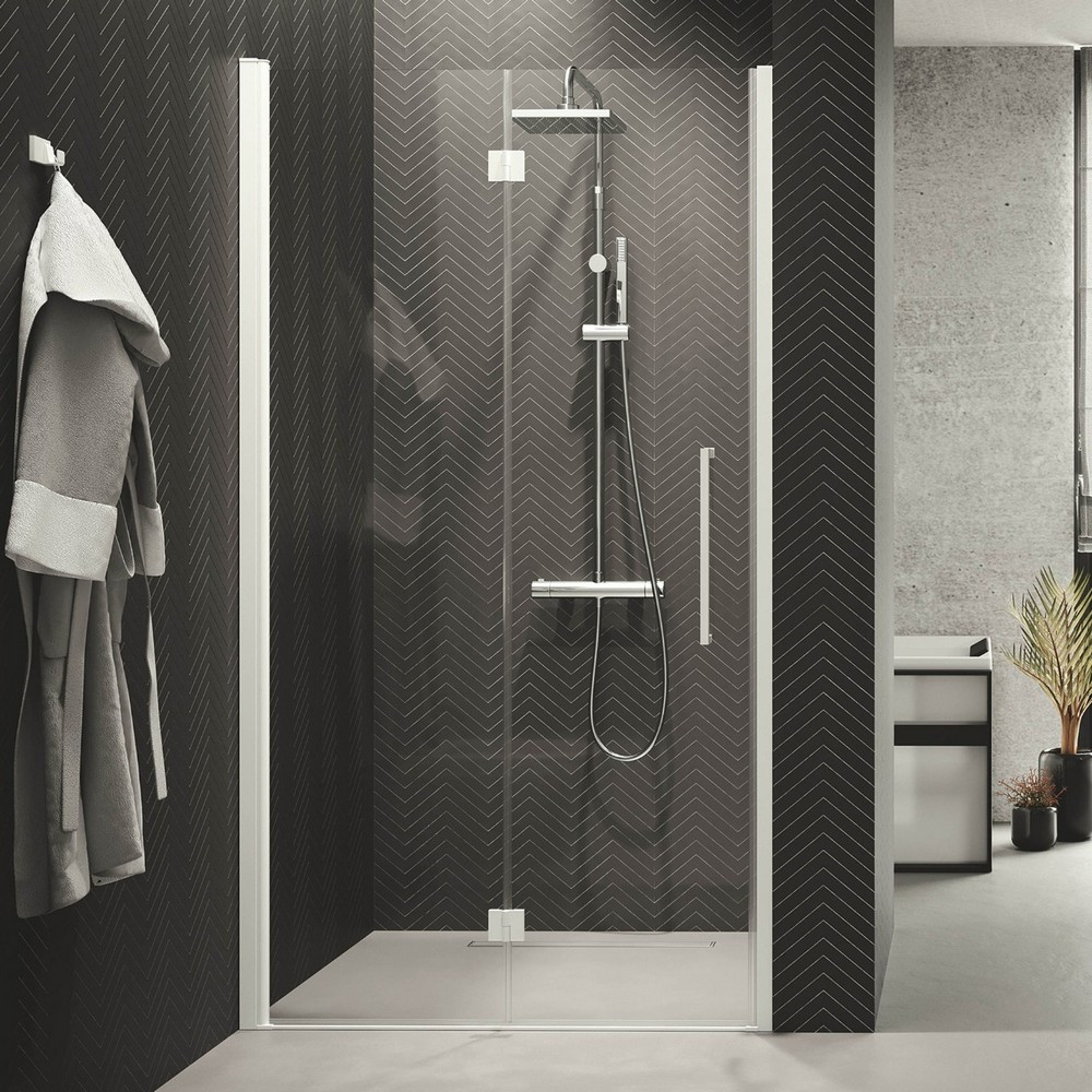 Novellini Young 1BS 1080-1120mm Folding Shower Door