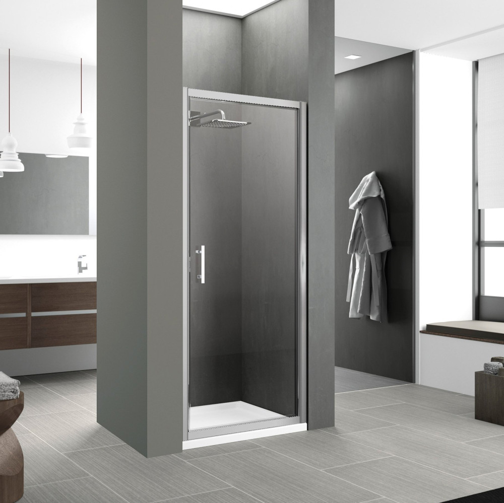Novellini Zephyros G Pivot Shower Door 760mm