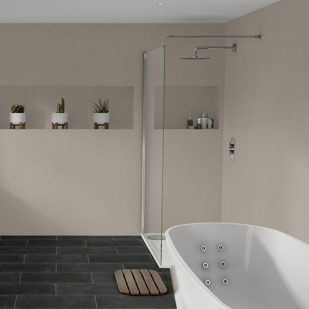 Nuance Small Corner Frost Wall Panel Pack A