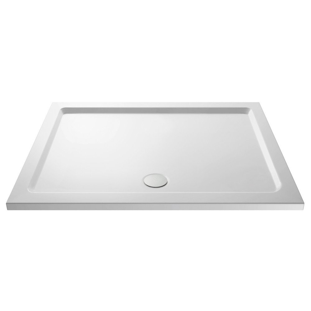 Nuie 1500 x 900mm Large Rectangular Shower Tray in Matt White Slip Resistant
