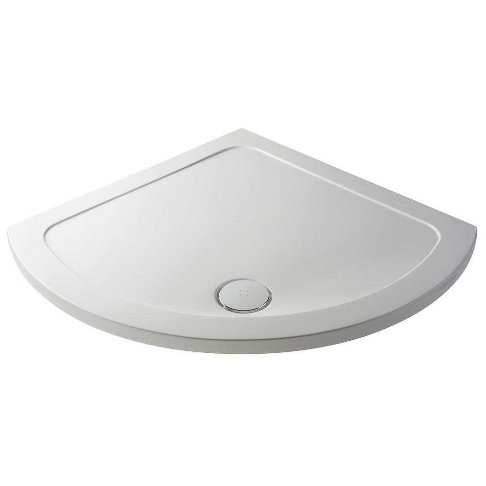 Nuie 914 x 914mm Single Entry Corner Shower Tray (1)