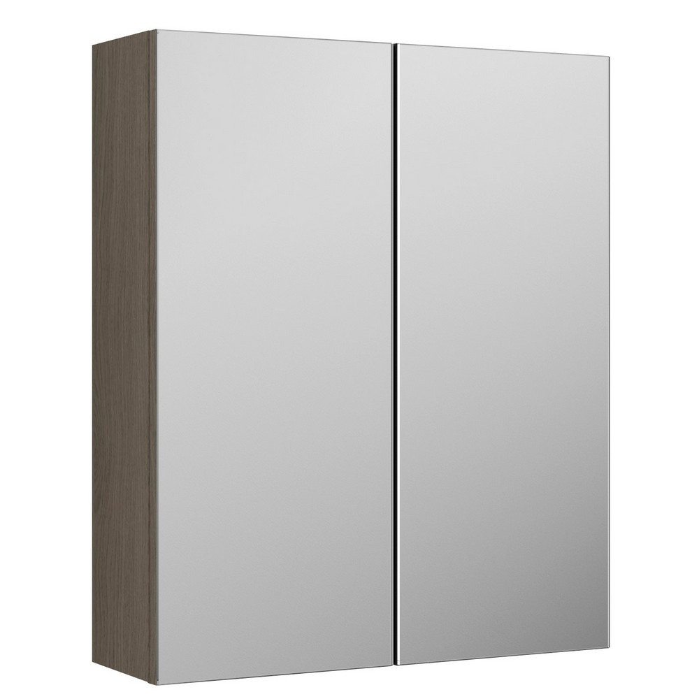 Nuie Arno 600mm Mirror Cabinet Oak