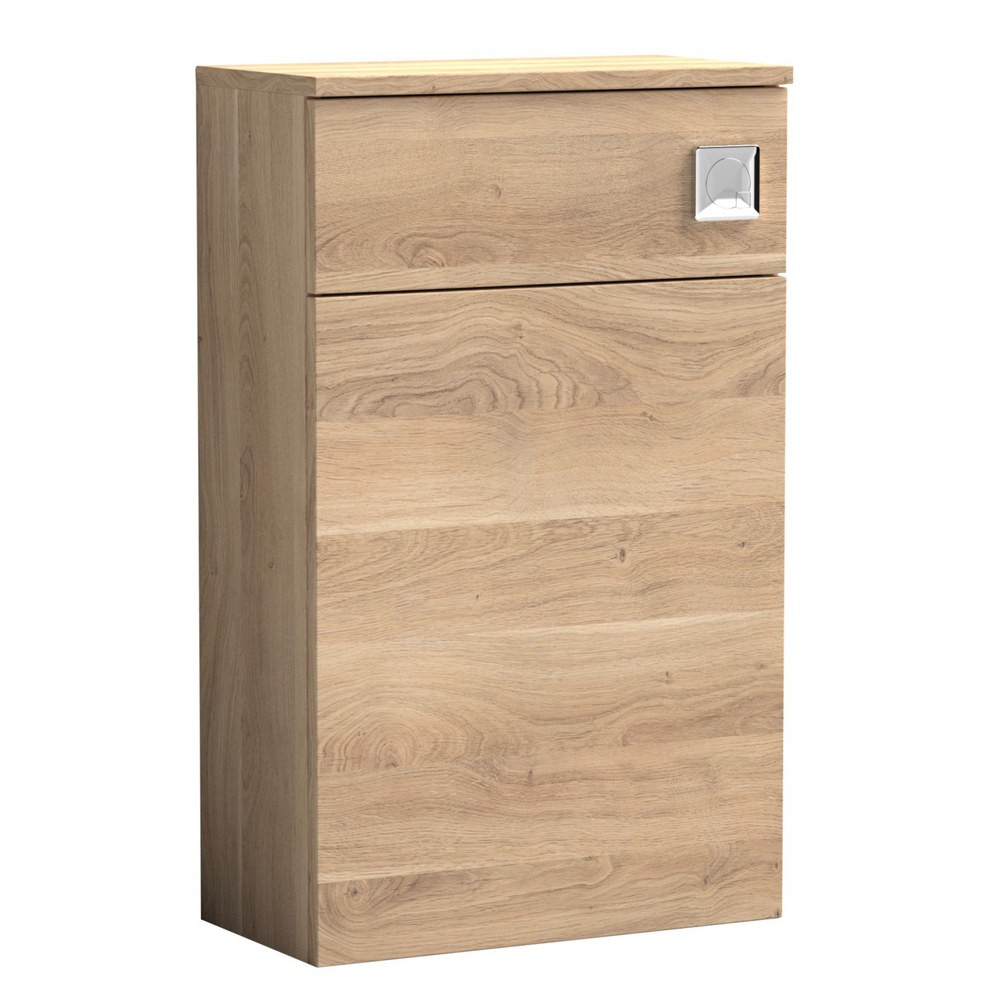 Nuie Arno Bleached Oak 500mm Back To Wall WC Unit (1)