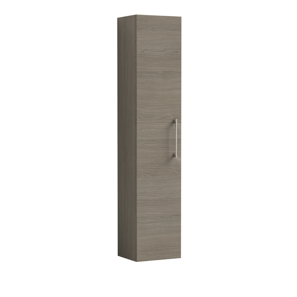 Nuie Arno Oak Wall Hung 300mm Tall Unit Single Door