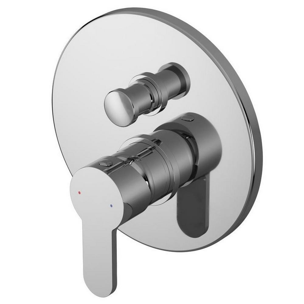 Nuie Arvan Concealed Chrome Manual Shower Valve with Diverter (1)