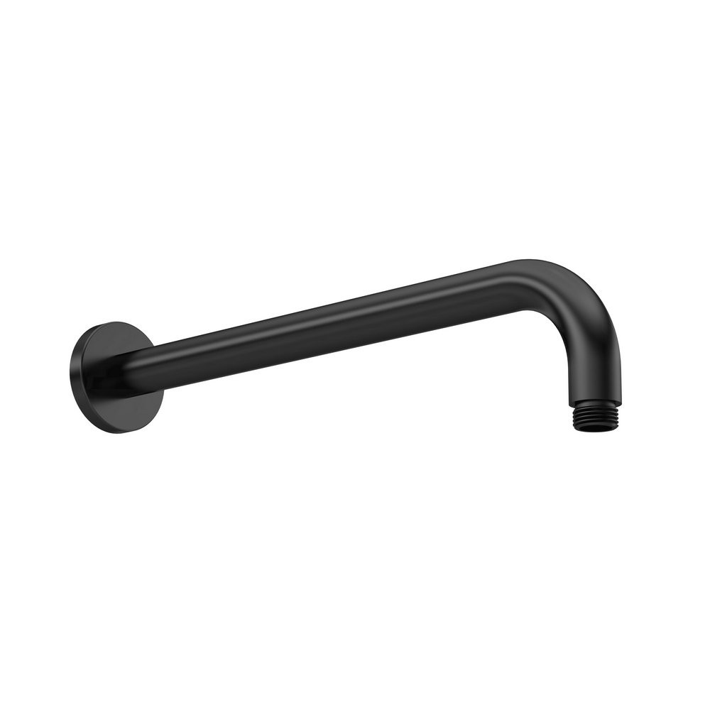 Nuie Arvan Long Round Ceiling Arm Black