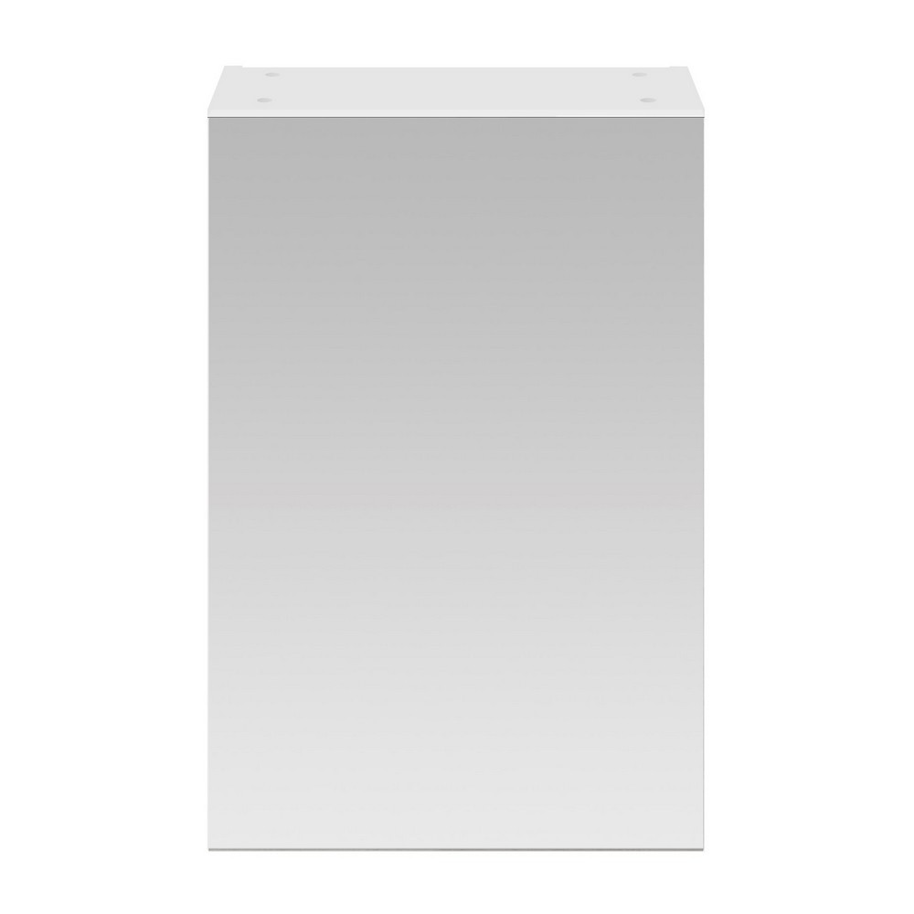 Nuie Athena 450mm Mirror Cabinet Gloss White