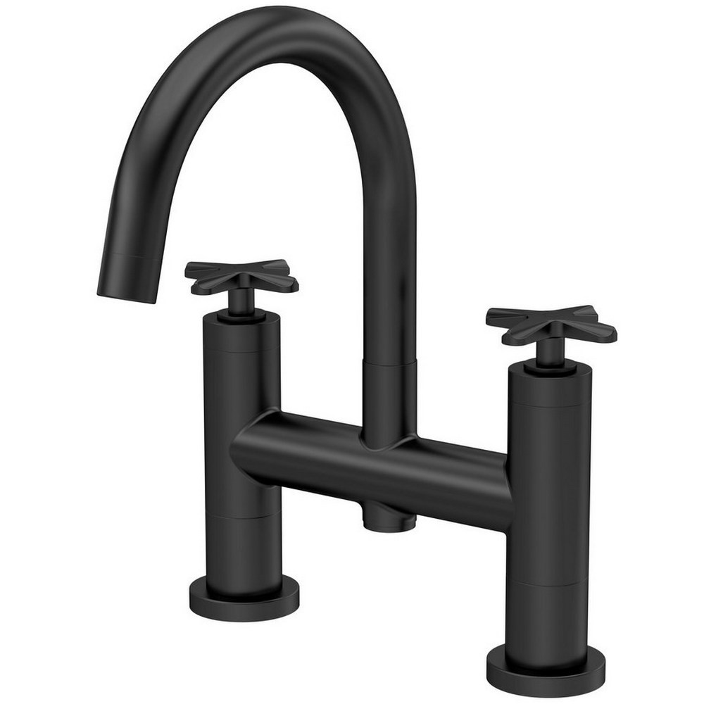 Nuie Aztec Bath Filler in Matt Black