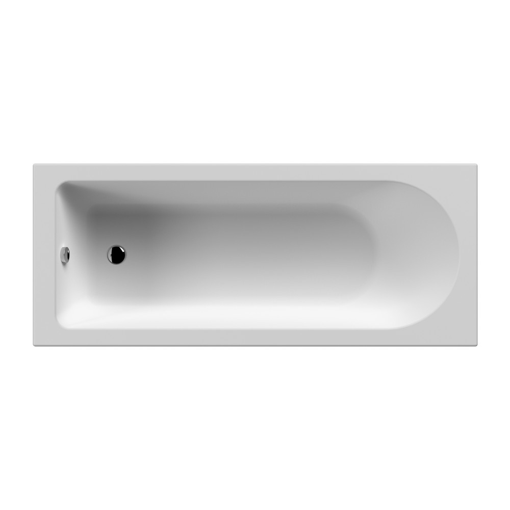 Nuie Barmby Round Single Ended 1800 x 800mm Eternalite Bath