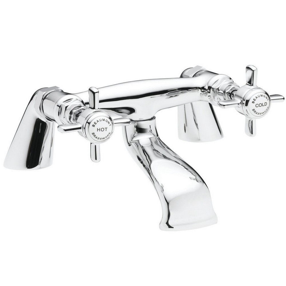 Nuie Beaumont Traditional Deck Mounted Bath Filler