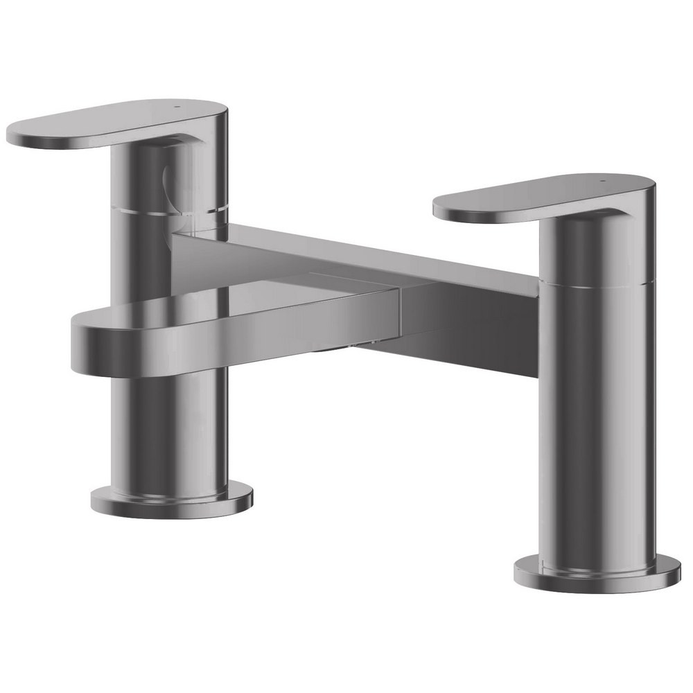 Nuie Binsey Brushed Pewter Bath Filler
