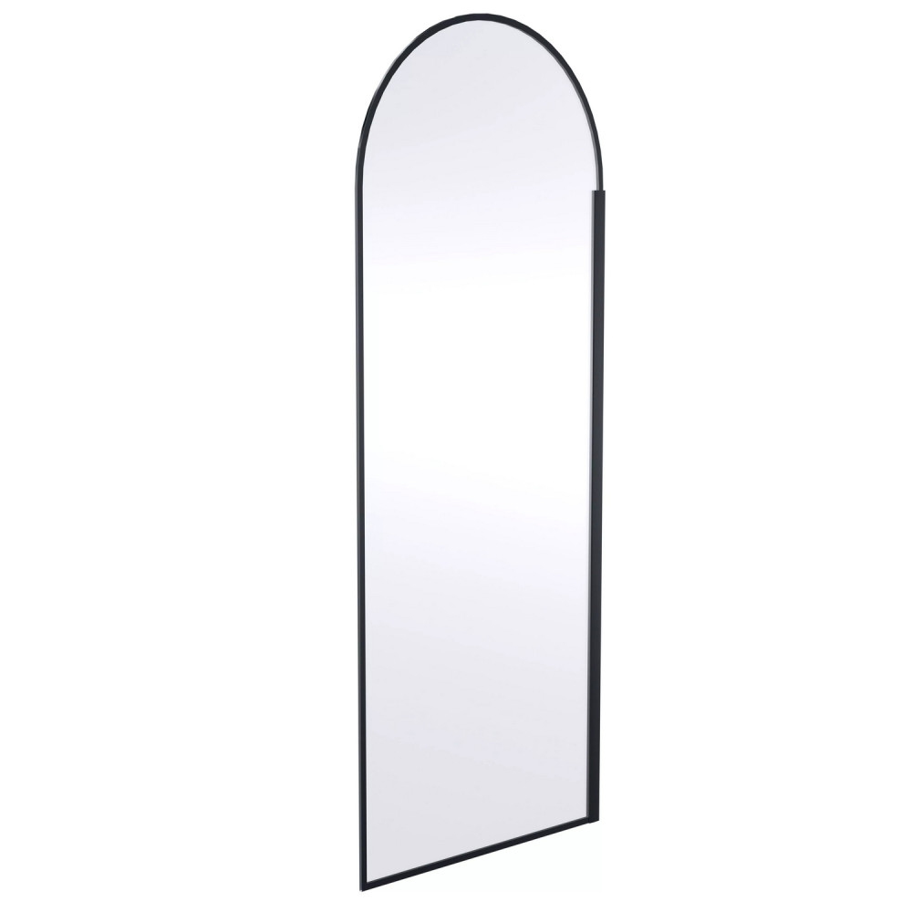 Nuie Black 800mm Arched 8mm Wetroom Screen