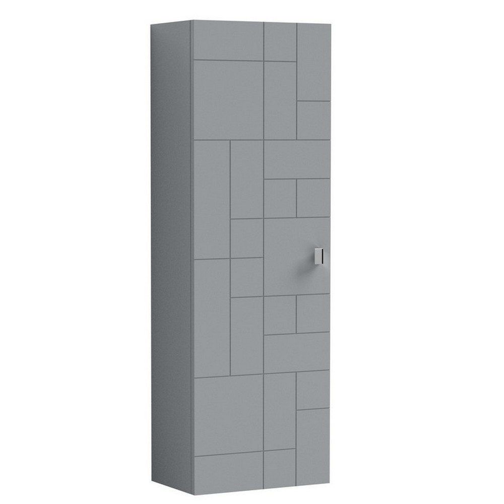 Nuie Blocks 400mm Grey Wall Hung Tall Unit (1)