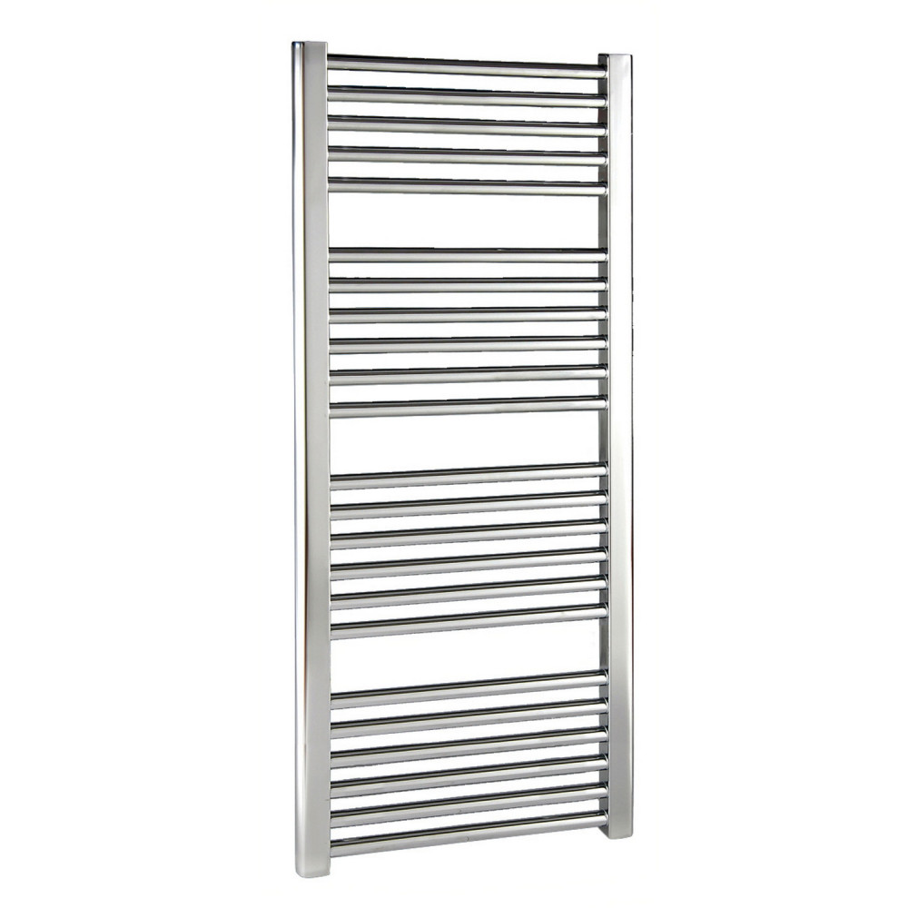 Nuie Bridge Chrome 1100 x 500mm Straight Ladder Rail