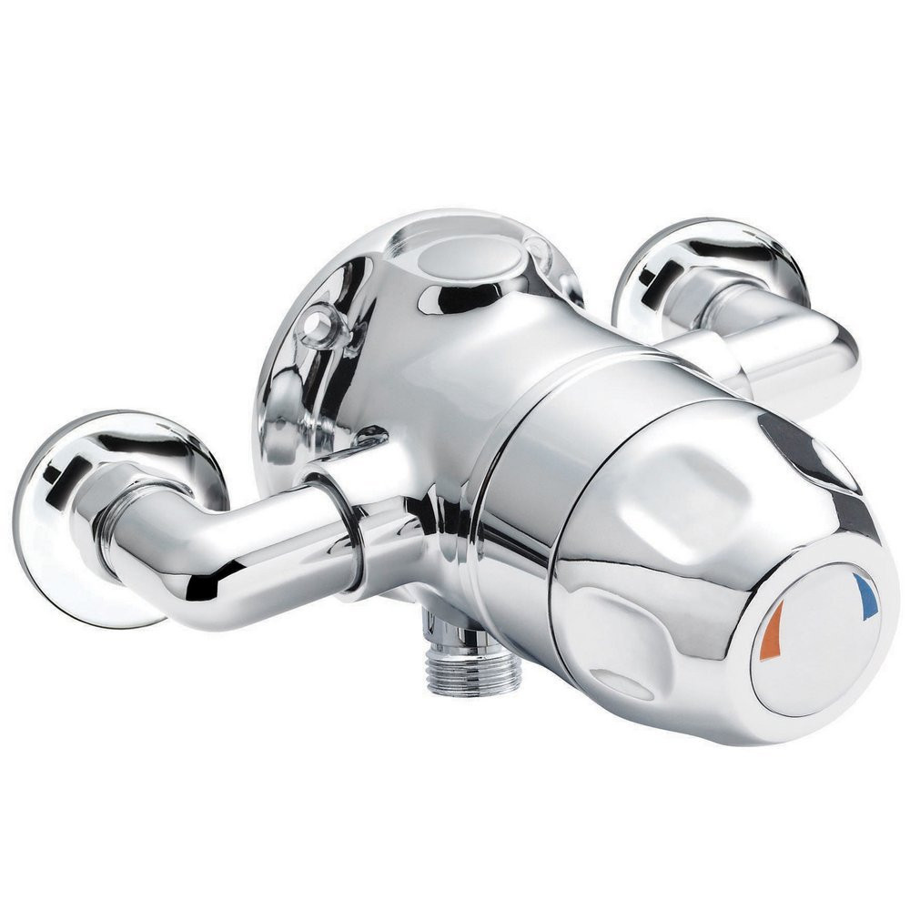 Nuie Chrome Exposed Sequential Thermostatic Shower Valve (1)