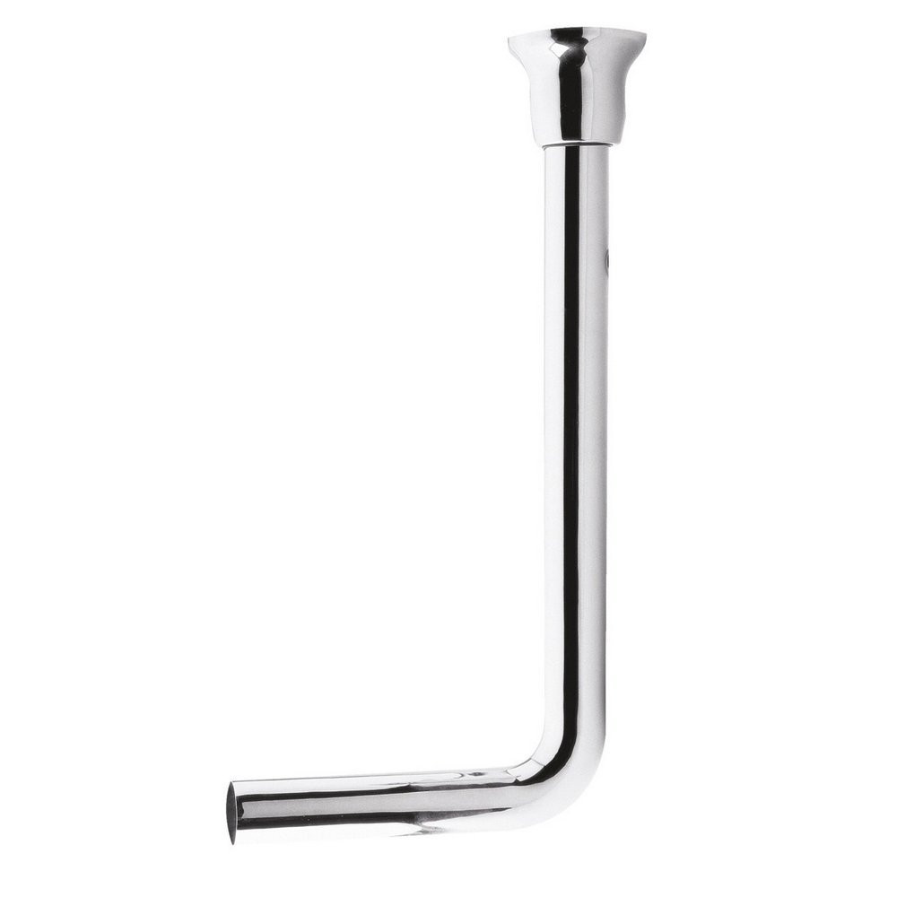 Nuie Chrome Low-Level Flush Pipe Pack (1)