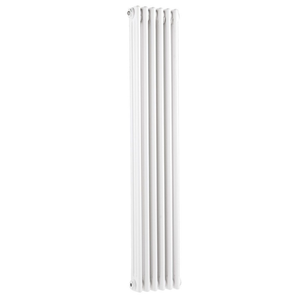Nuie Colosseum Triple Panel Gloss White Vertical Radiator 1500 x 287mm (1)