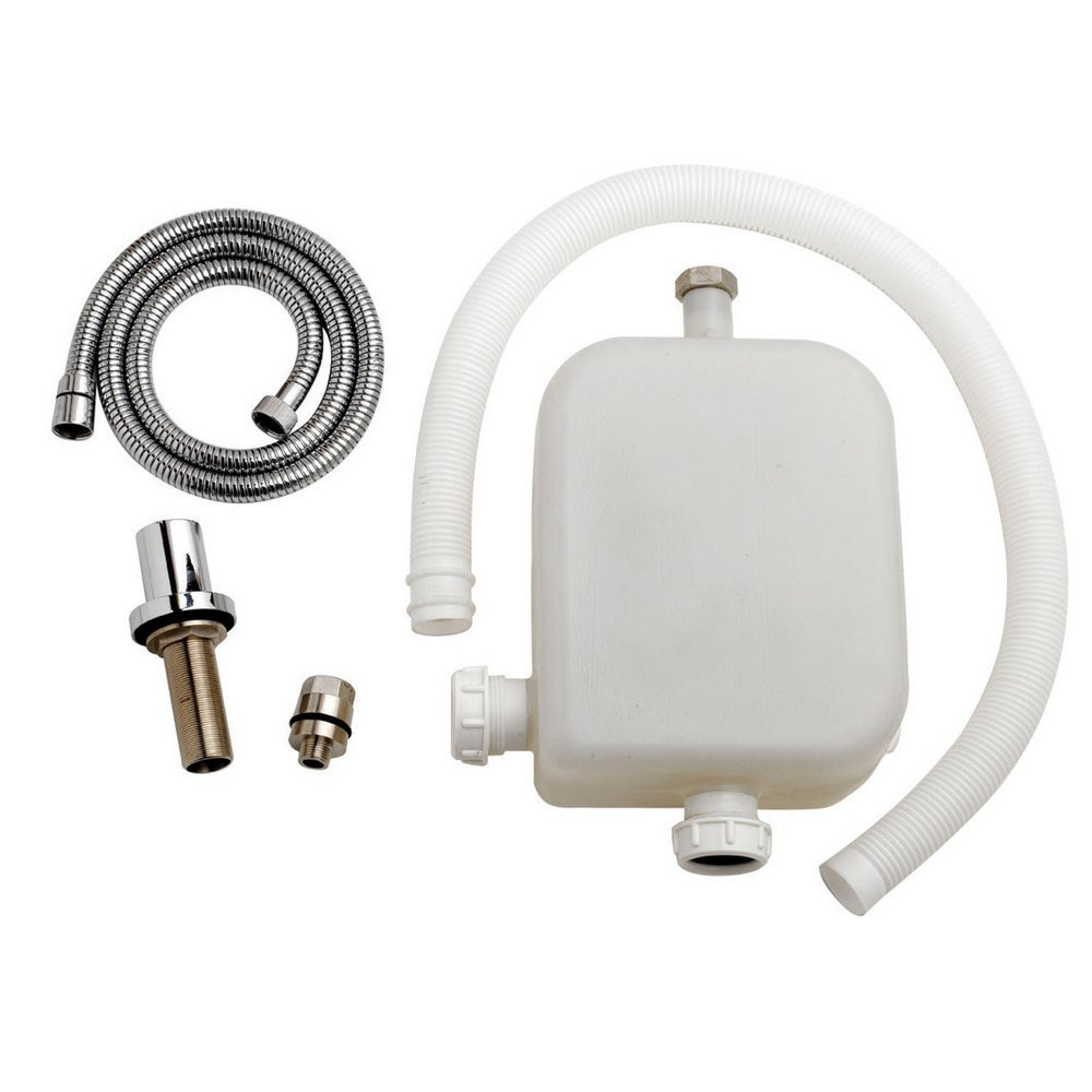 Nuie Deck Mounted Shower Kit with Hose (1)