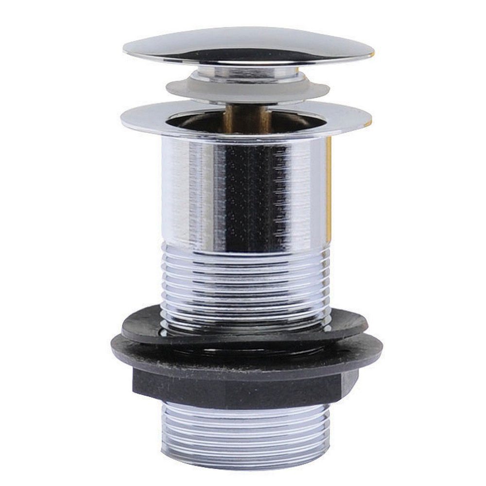 Nuie Easyclean Slotted Push Button Basin Waste