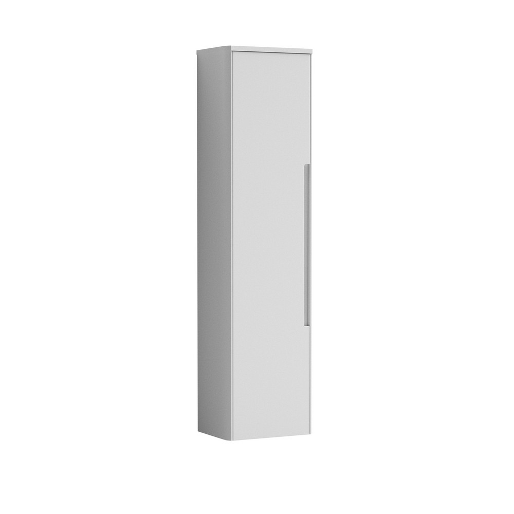 Nuie Elbe 350mm Satin White Wall Hung Tall Unit (1)