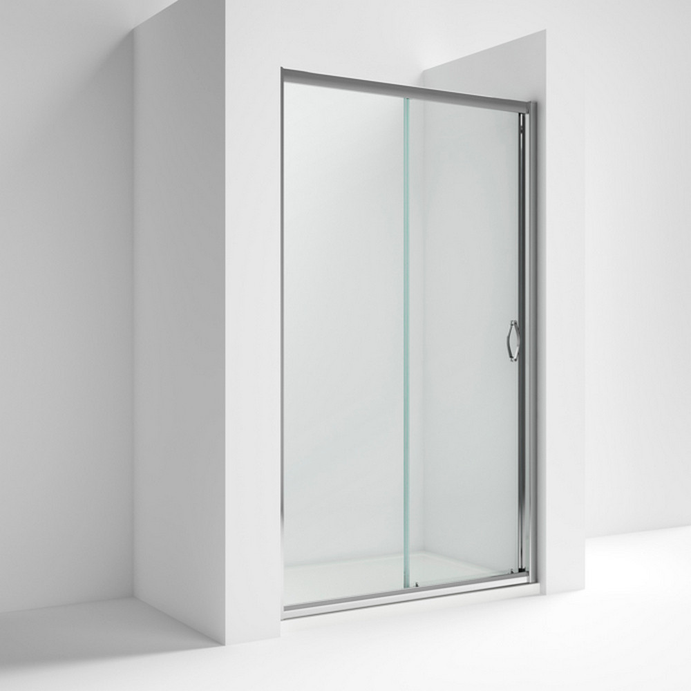 Nuie Ella 1000mm Single Sliding Shower Door (1)