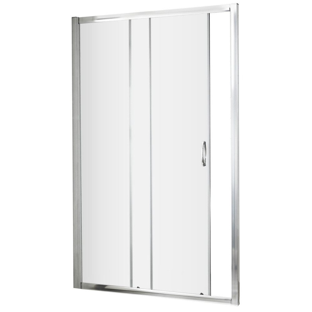Nuie Ella Chrome 1200mm Sliding Shower Door