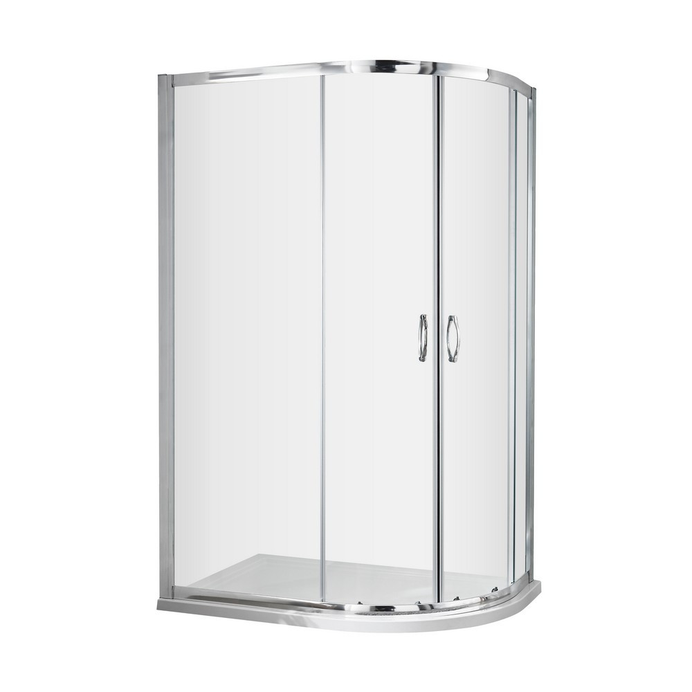 Nuie Ella Offset Quadrant 1200 x 900mm Shower Enclosure