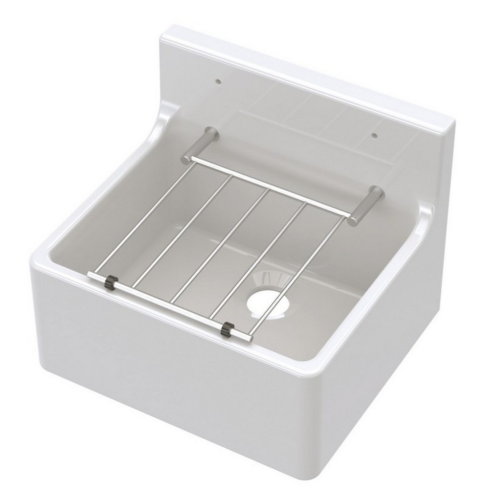 Nuie Fireclay 455 x 362mm Cleaner Sink