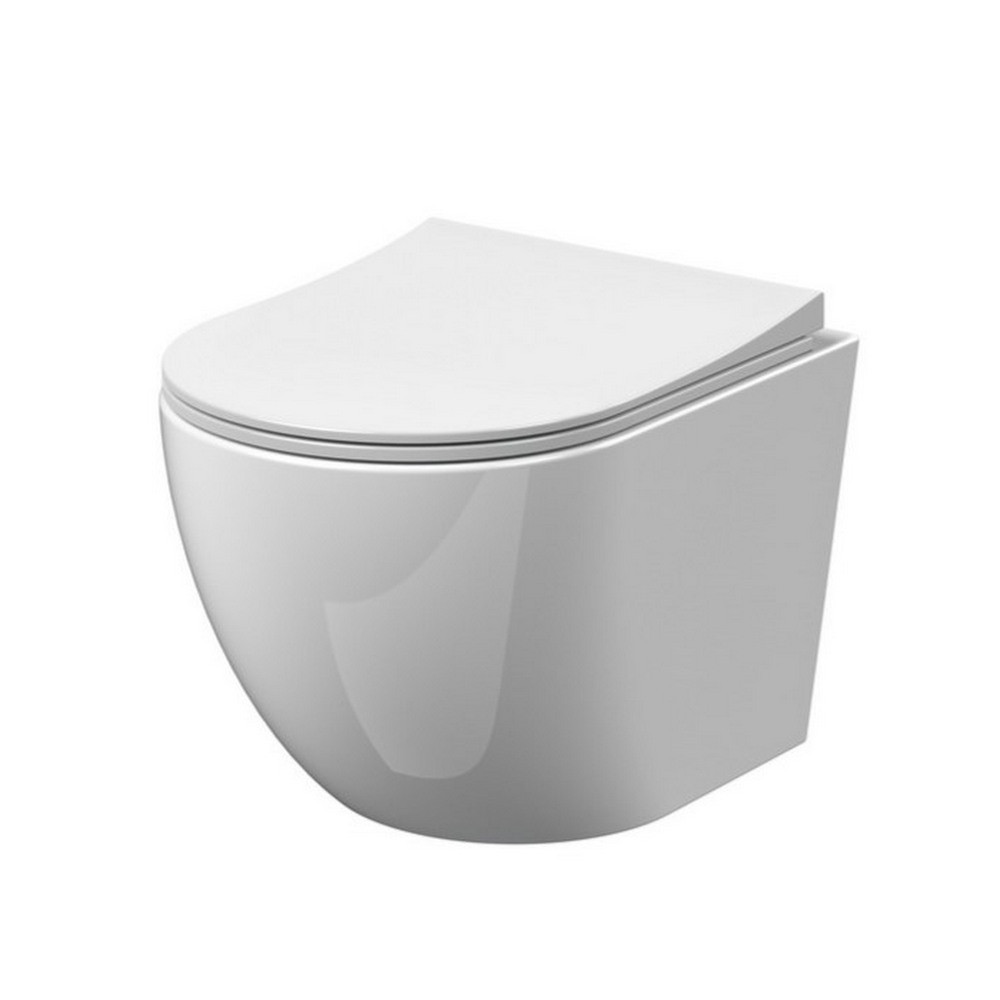 Nuie Freya Round Wall Hung Pan and Seat