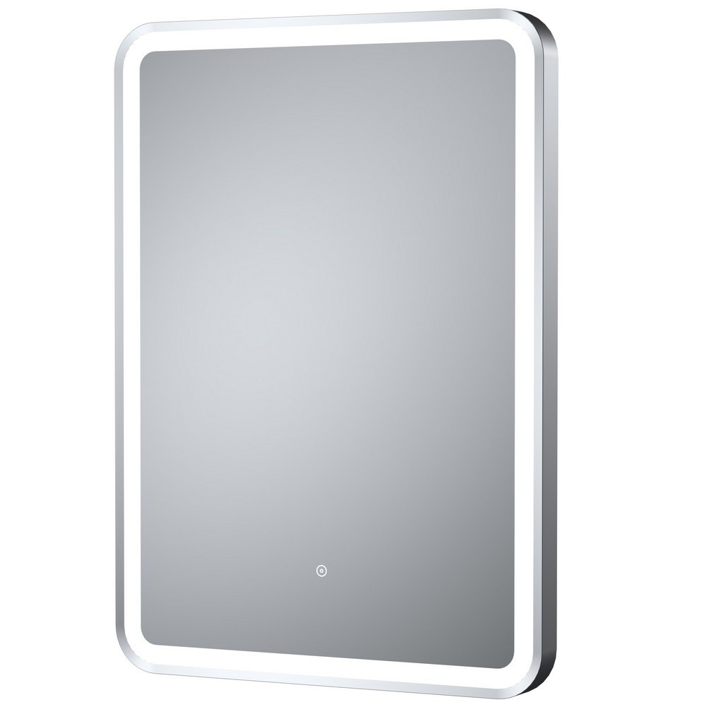 Nuie Hydrus Chrome Framed LED Mirror with Touch Sensor