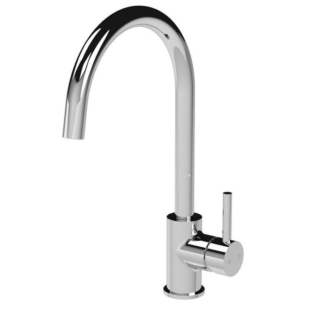 Nuie Lachen Mono Single Lever Kitchen Tap in Chrome (1)