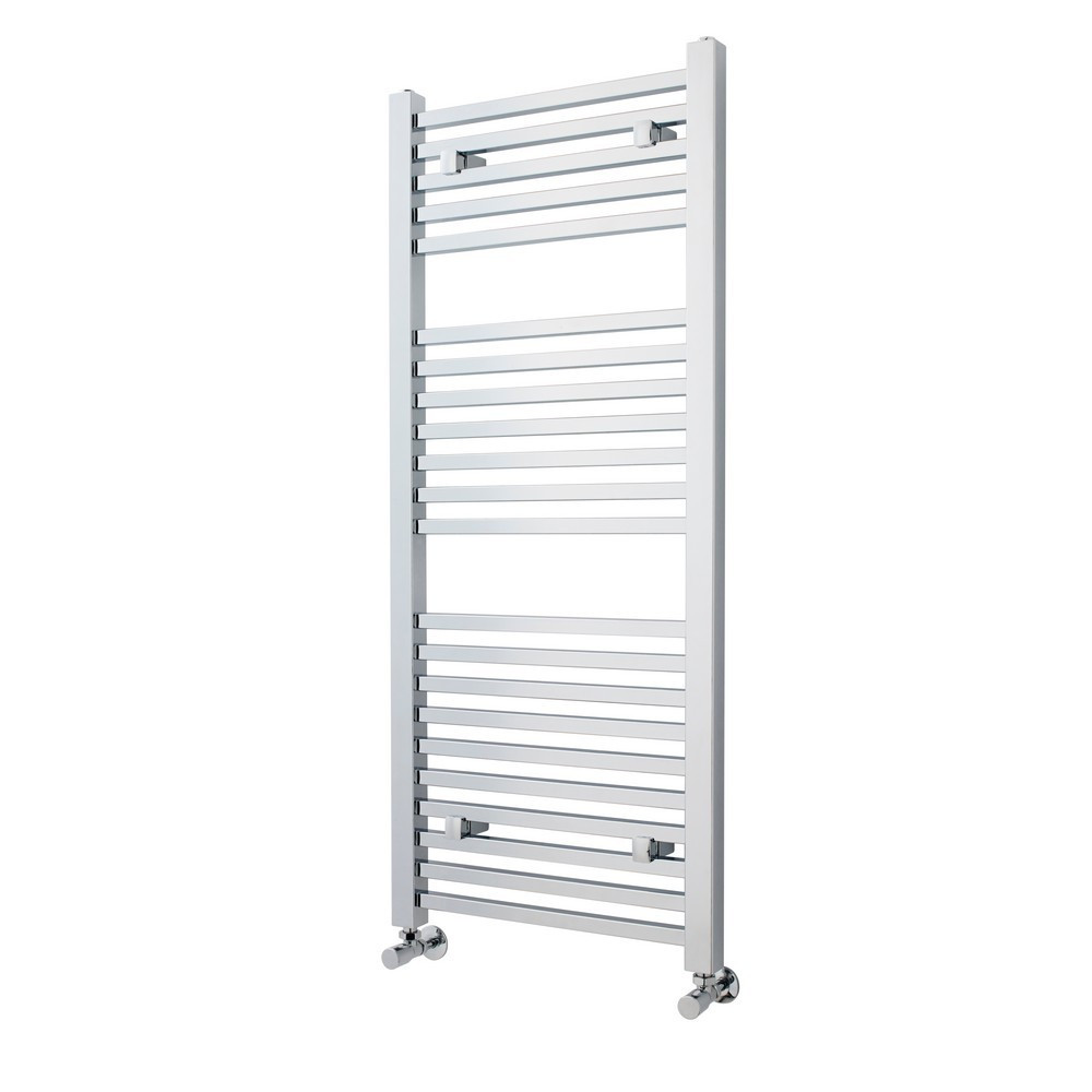 Nuie Level Chrome Square Ladder Rail 1200 x 500mm (1)