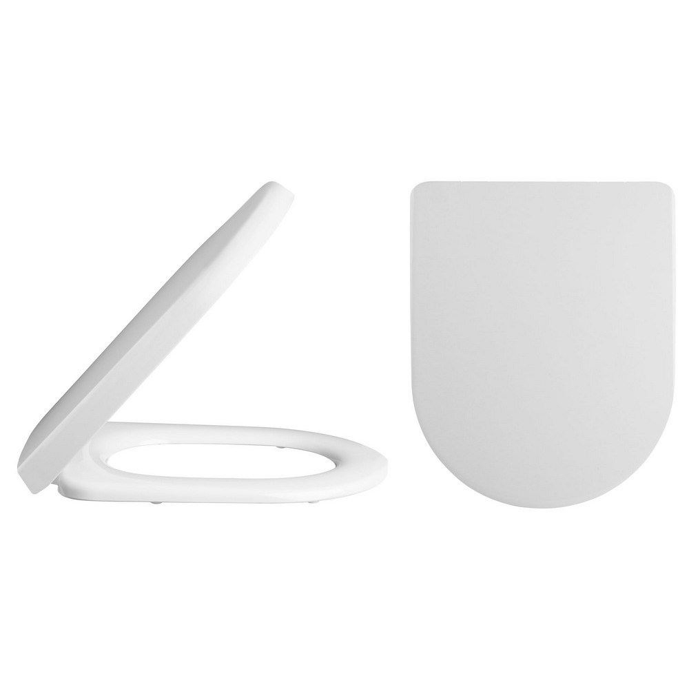 Nuie Luxury D Shaped Soft Close Toilet Seat (1)