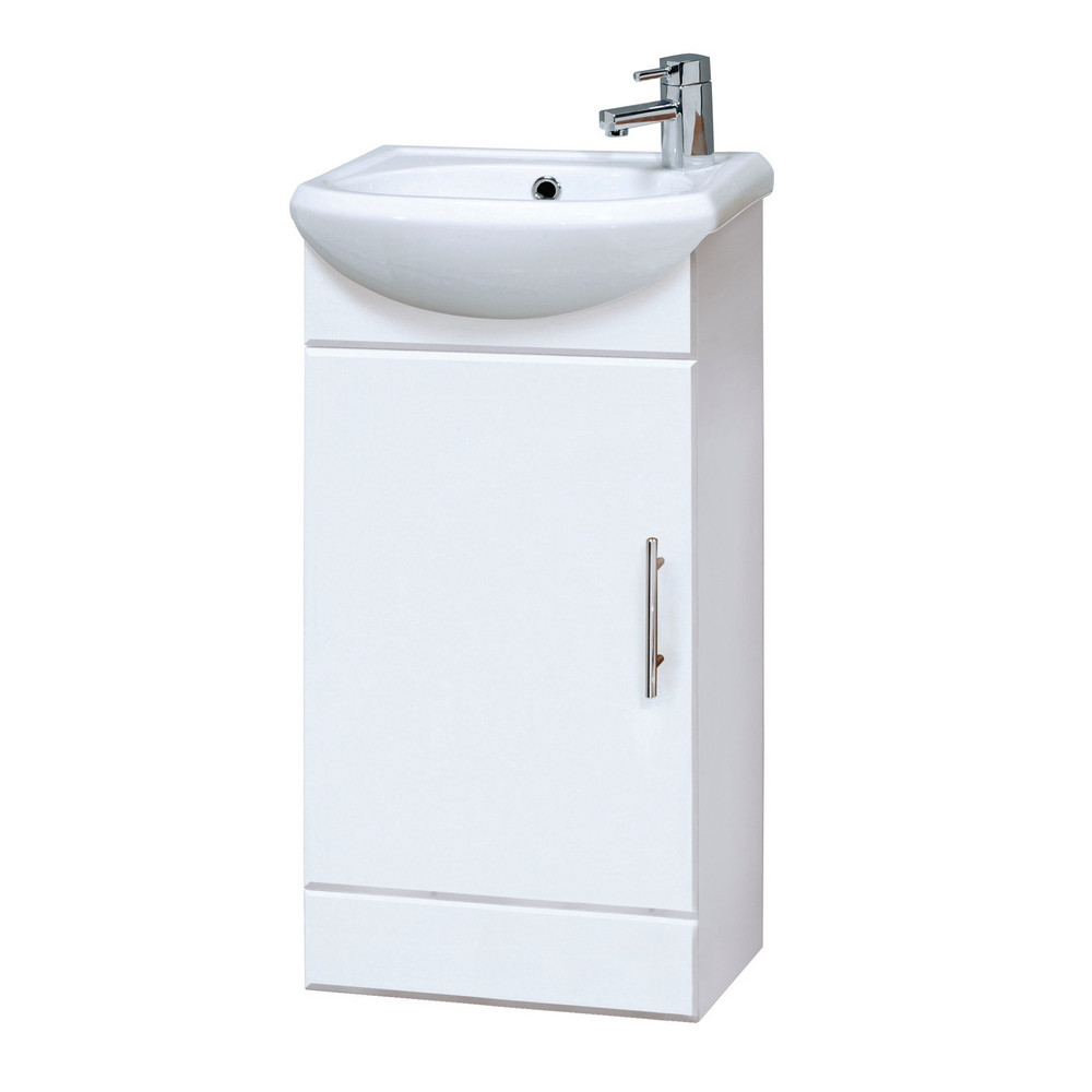 Nuie Mayford 420mm Cloakroom Cabinet and Basin (1)