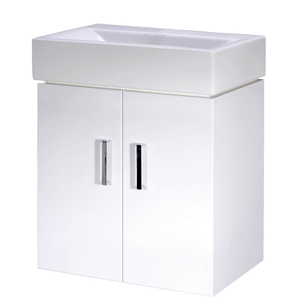 Nuie Mayford 450mm Wall Mounted Cabinet and Basin (1)