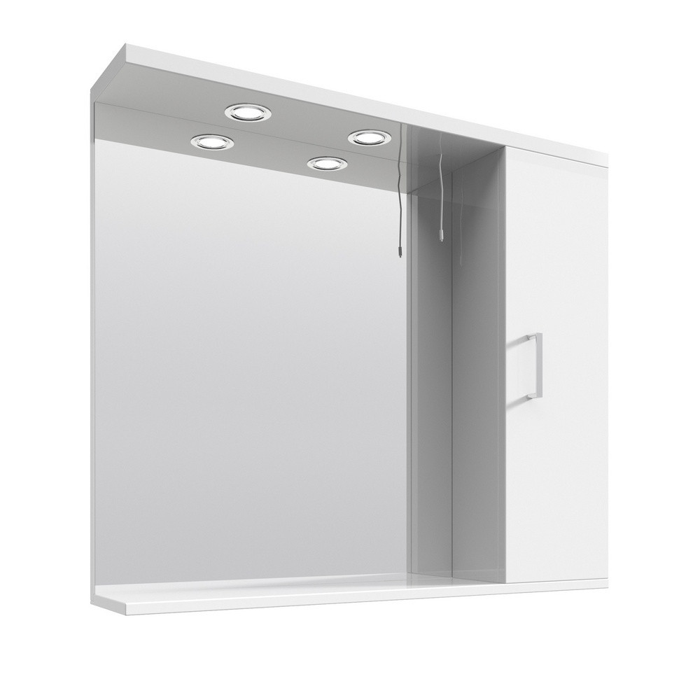 Nuie Mayford 850mm Bathroom Mirror Cabinet (1)