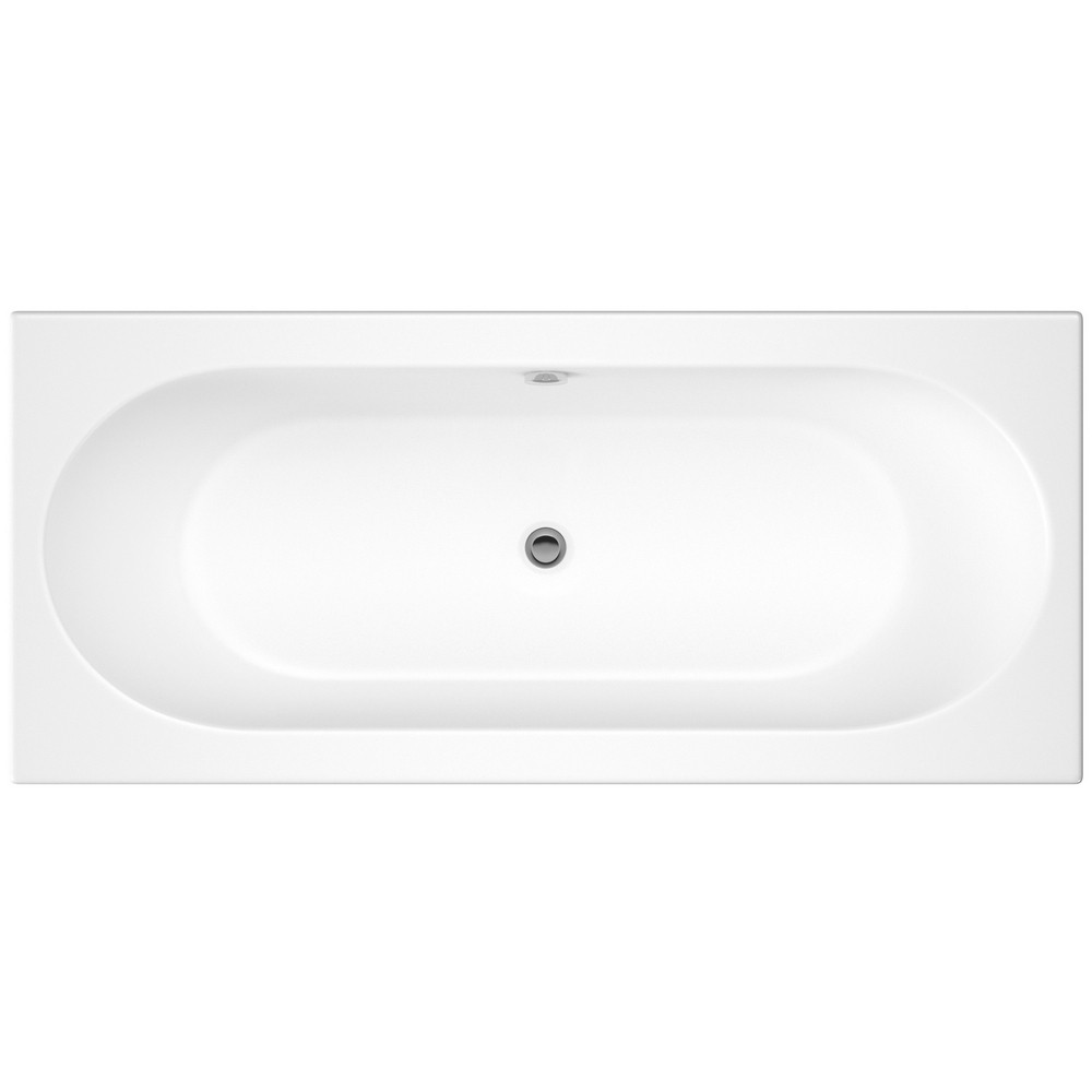 Nuie Otley Double Ended 1700 x 700mm Rounded Bath
