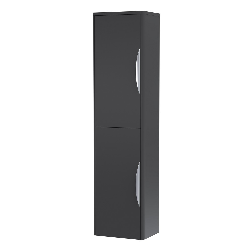 Nuie Parade 350mm Satin Anthracite Wall Hung Tall Unit (1)