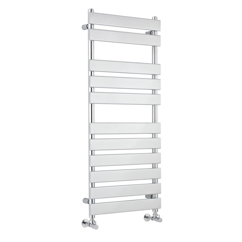 Nuie Piazza Chrome Heated Towel Radiator 1200 x 500mm (1)