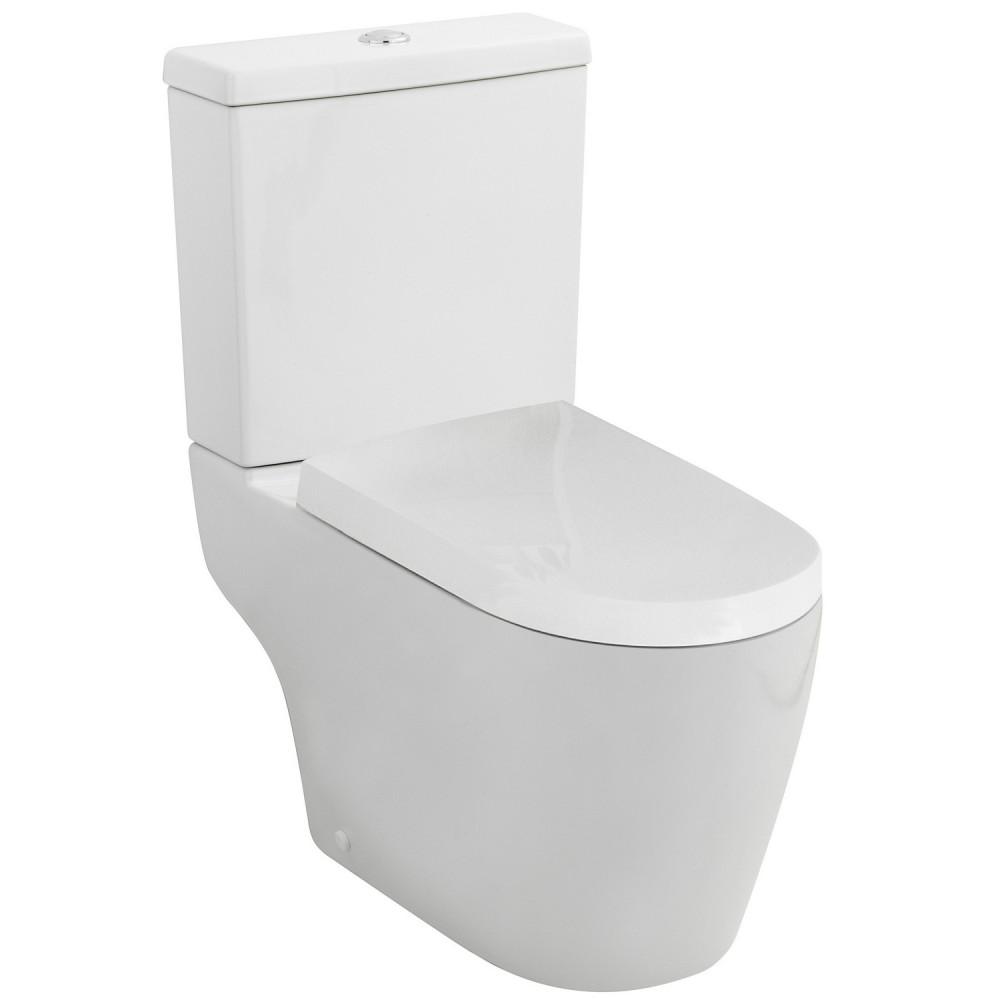 Nuie Provost Semi Flush To Wall WC and Cistern