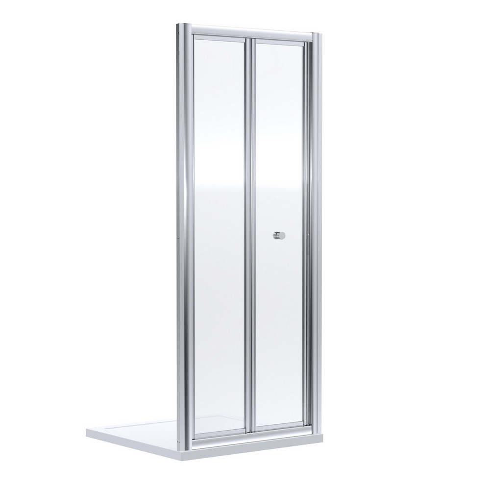 Nuie Rene 700mm Bifold Shower Door in Chrome