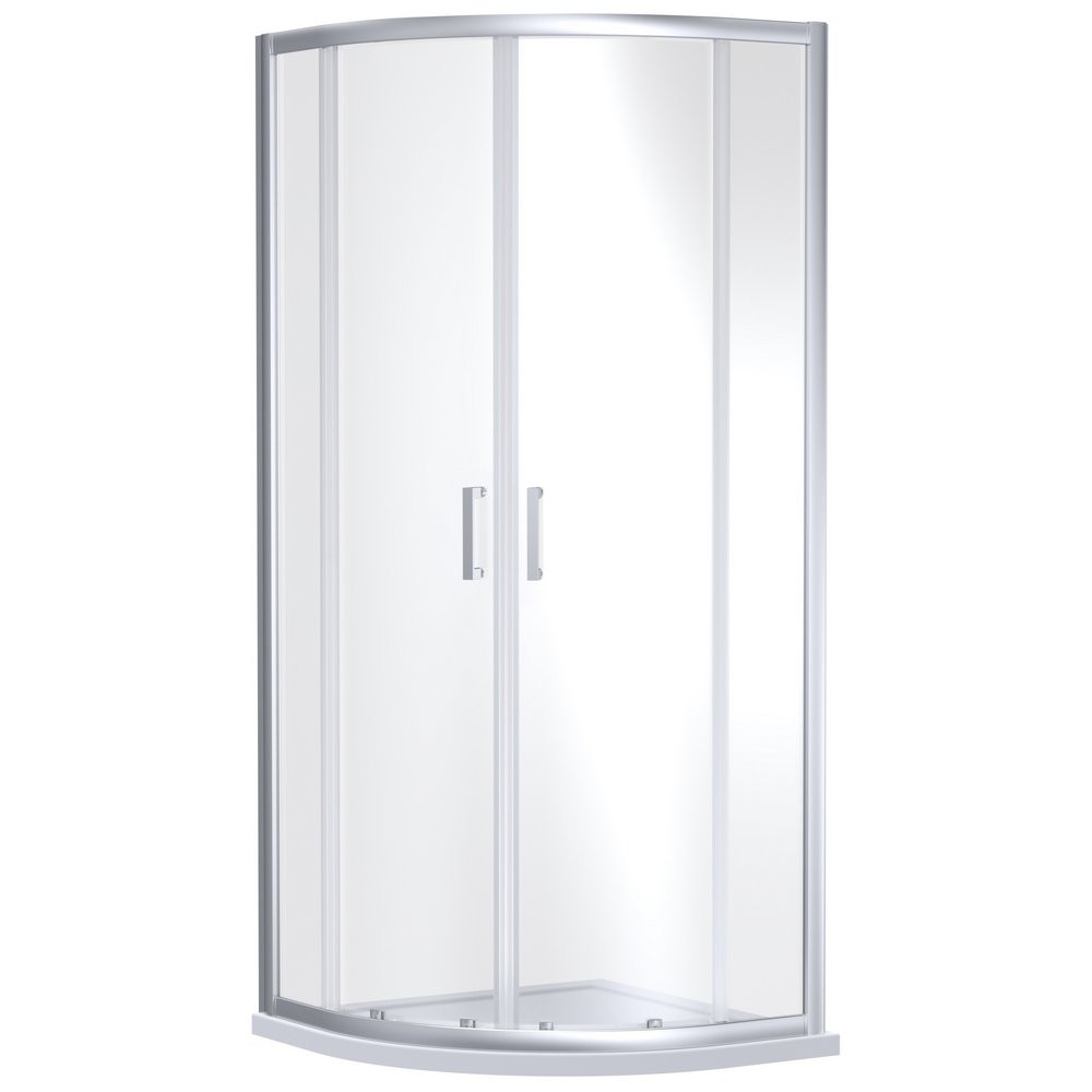 Nuie Rene 900mm Quadrant Shower Enclosure in Chrome