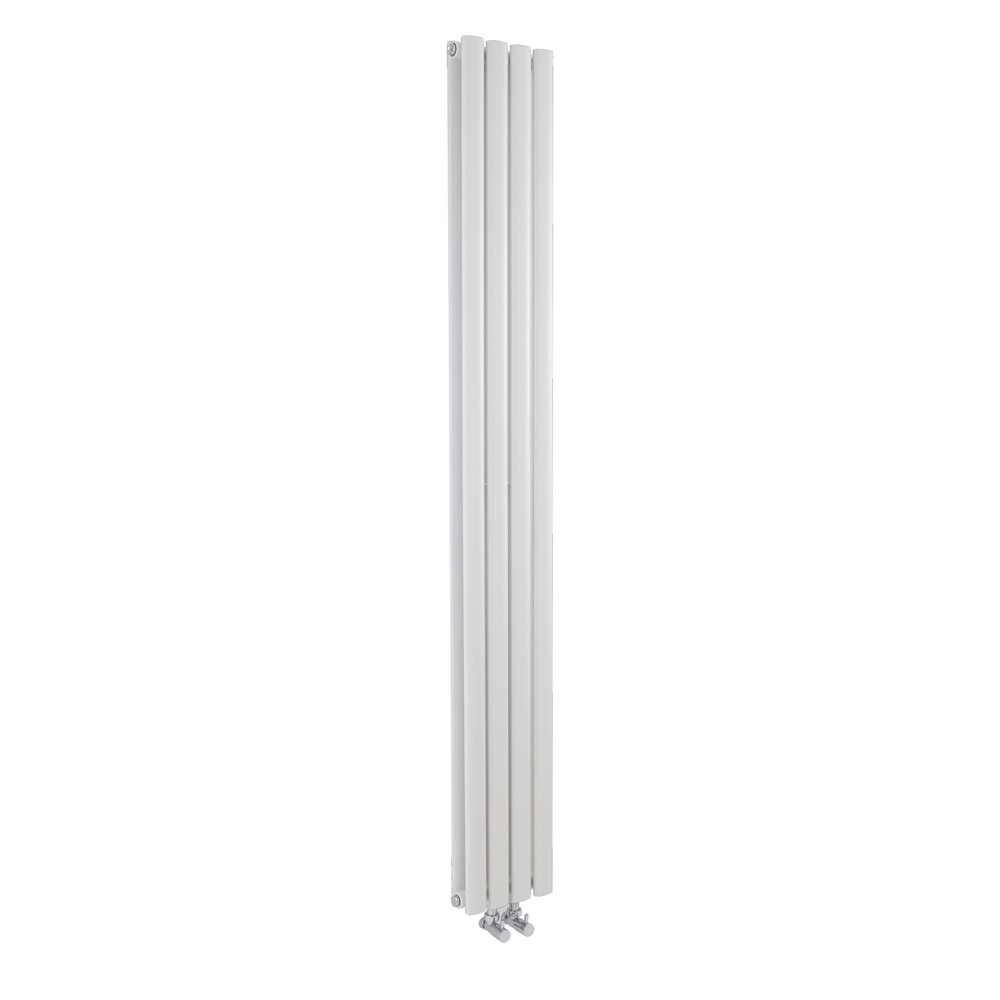 Nuie Revive Compact Vertical Gloss White 1800 x 236mm Radiator Double Panel