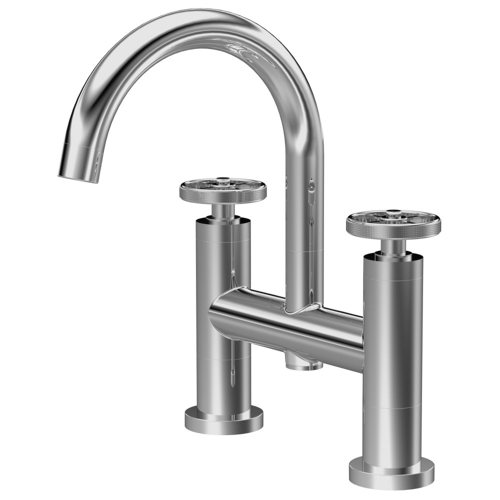 Nuie Revolution Chrome Bath Filler