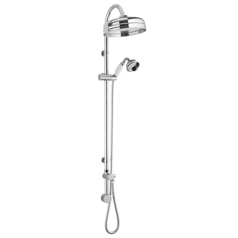 Nuie Rigid Riser Kit with Handset and Concealed Elbow