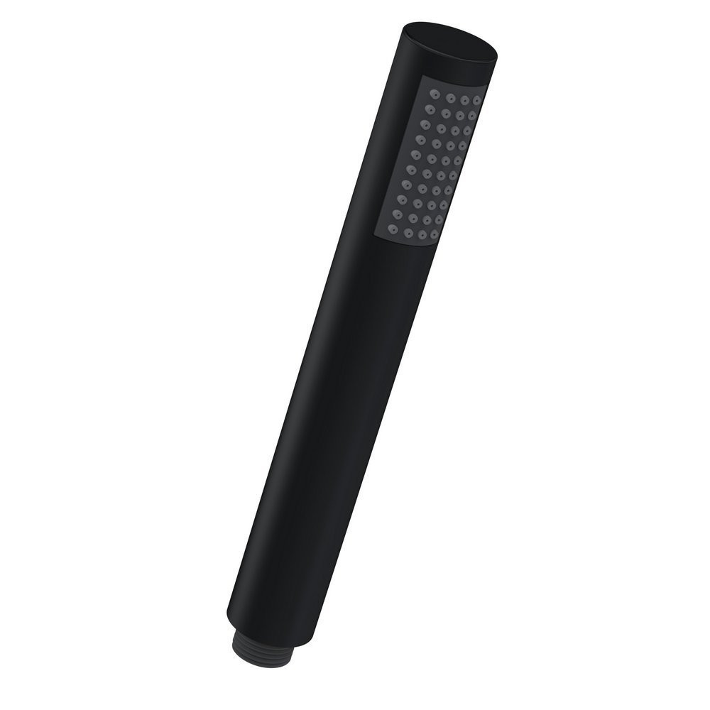 Nuie Round Easy Clean Matt Black Shower Handset