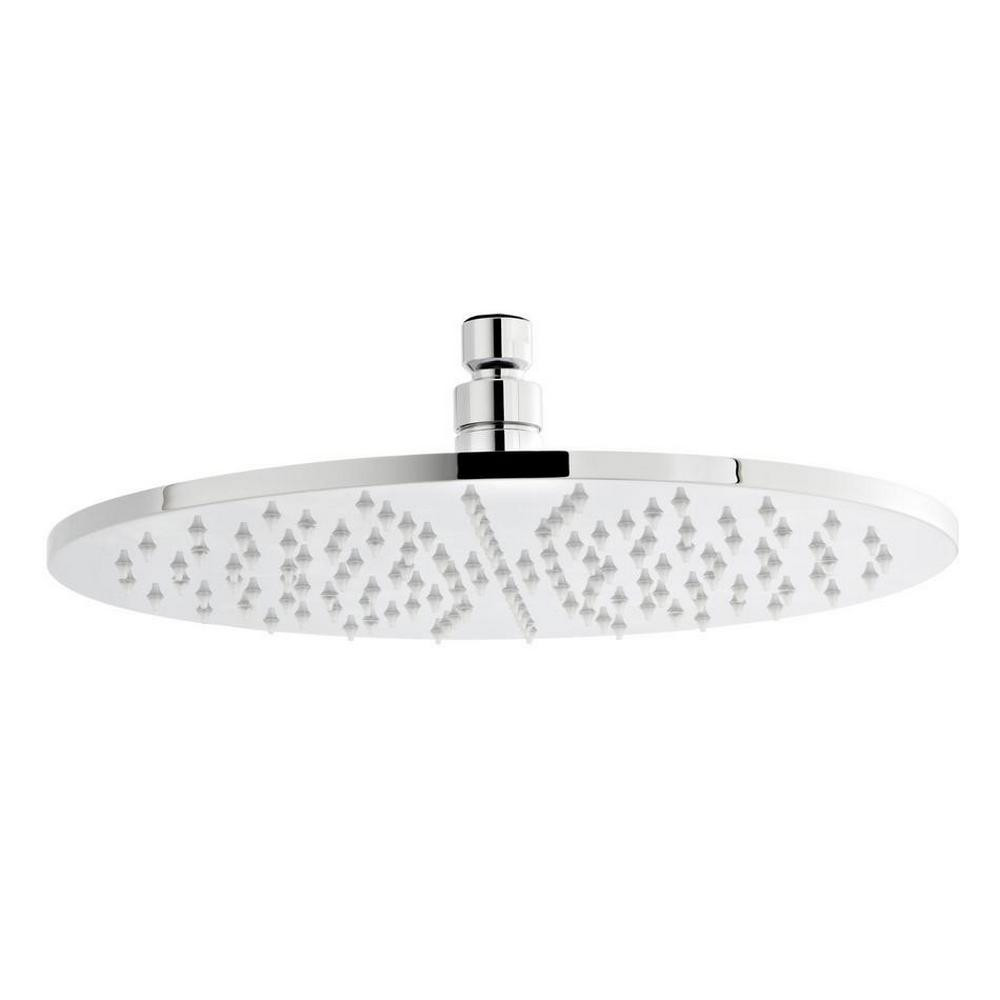 Nuie Round LED 300mm Fixed Shower Head in Chrome