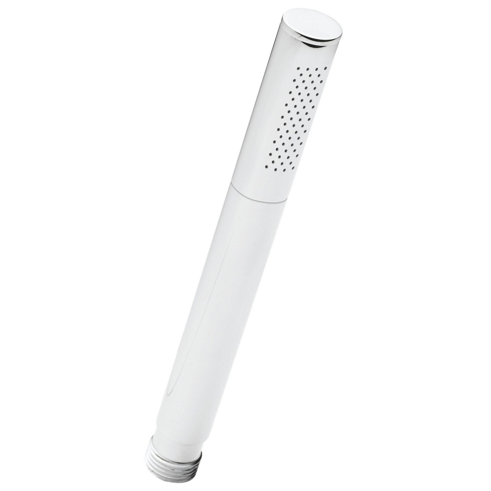 Nuie Round Pencil Chrome Shower Handset