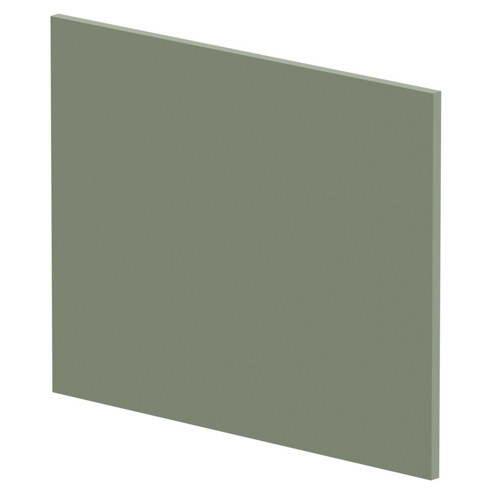 Nuie Satin Green 700mm L Shaped Shower Bath End Panel