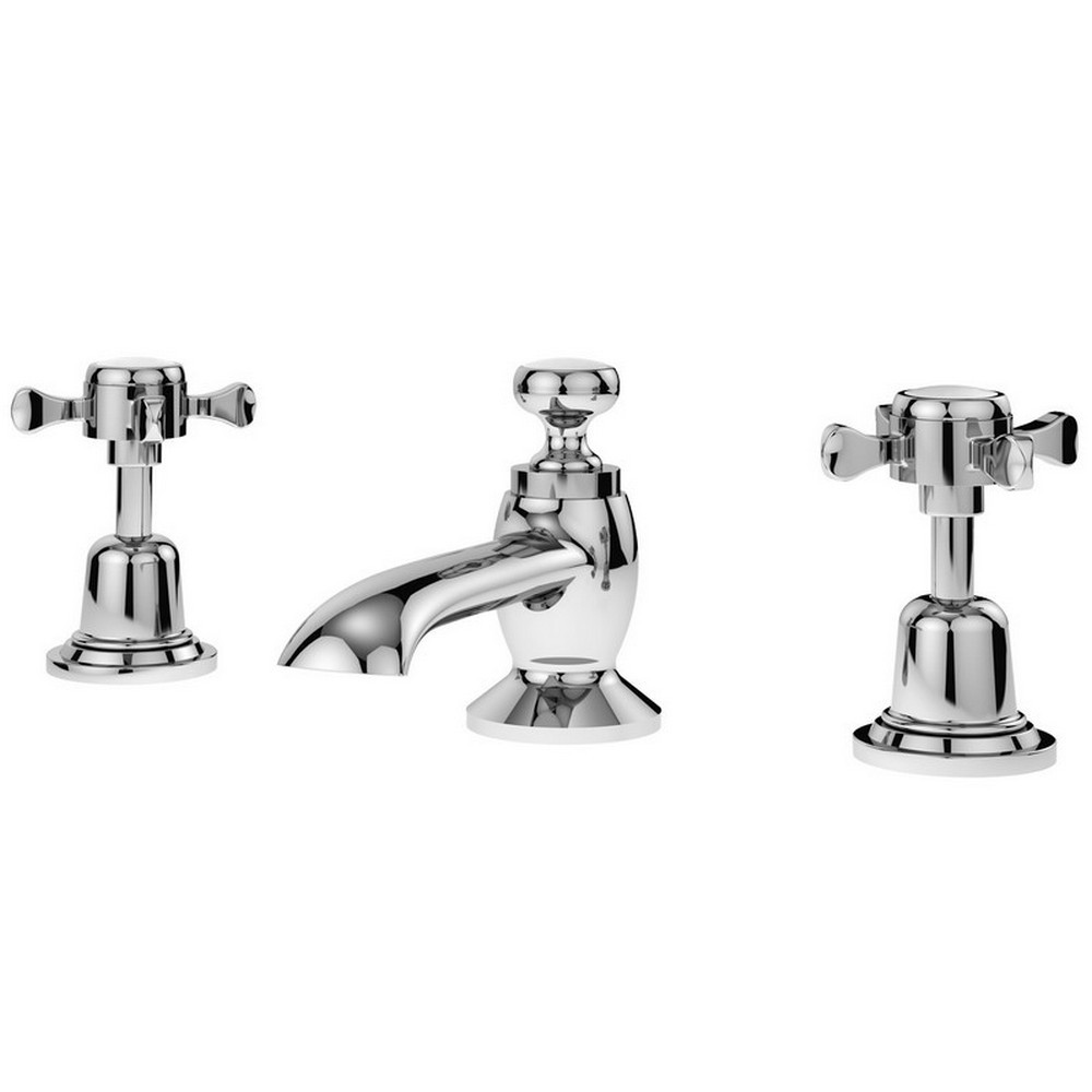Nuie Selby Traditional 3TH Basin Mixer
